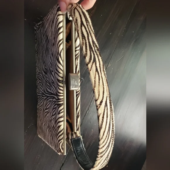 Vintage Pony Zebra Leon of California purse handbag - Picture 8 of 8